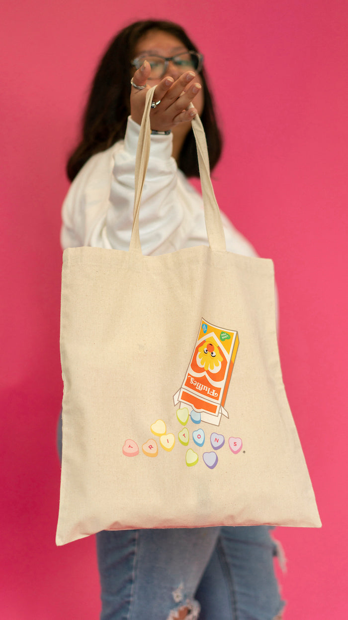 Tritons Candy Heart Tote