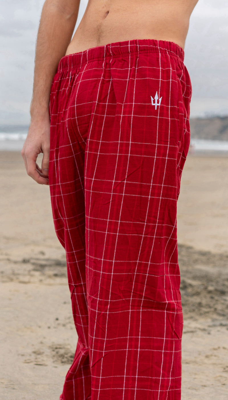 Trident Pajama Pants - Red