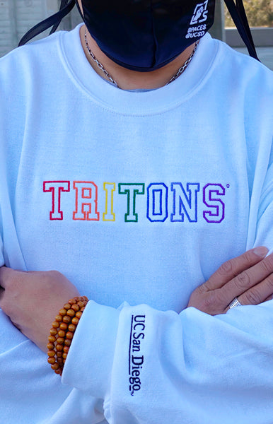 Tritons Sweatshirt - Rainbow